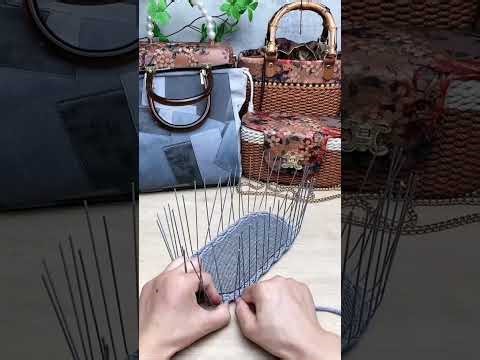 DIY Leather Handbag, How to Make a Beautiful Bag with PVC Board #diy #handmade #craft