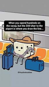 2M views · 9.2K reactions | It’s just travel math…  #vacationvibes #travelhumor #budgetingtips #vacaytime | Tiny Dice Buddies | Facebook
