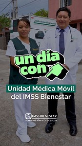 Te mostramos #UnDíaCon las Unidades Médicas Móviles del #IMSSBienestar 🚐 que llevan servicios de salud gratuitos a comunidades de difícil acceso: 🩺 Consultas médicas generales 🦷 Atención odontológica 🩸 Detección de enfermedades crónicas 🏥 Orientación y canalización a centros de salud Equipadas y con personal capacitado, acercan la salud a quienes más lo necesitan. | Servicios de Salud IMSS Bienestar