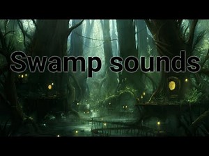 12 hours of magic swamp sounds at night (crickets, frogs, owls) - for relax, stress relief and