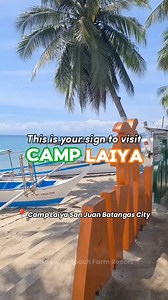 6.2K views · 16 reactions | Looking for the perfect getaway to relax and unwind?  Camp Laiya is calling your name! ❤️ Unwind with the sun, sand, and good vibes. It’s the perfect escape you’ve been waiting for!  ------- Camp Laiya San Juan Batangas City #CampLaiya #camplaiyabeachresort #camplaiyabatangas #laiya #batangas #staycation #beach #beachresort #resort #laiyabatangas #travel | Camp Laiya Beach Farm Resort | Facebook