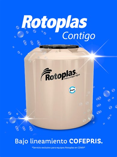 Limpieza de Tinaco y Cisterna con Rotoplas