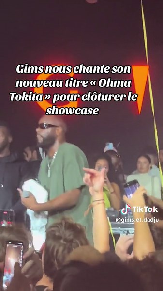 Gims Perform 'Ohma Tokita' at Nantes Showcase