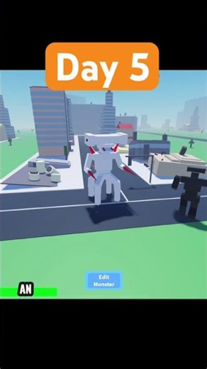 Day 5 Remaking Godzilla Simulator #roblox #godzillasimulator #funny #newgames #monstersimulator #fyp
