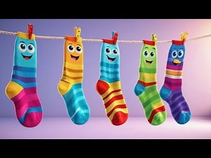 Dimanche des Chaussettes Rigolotes | Meilleures Comptines et Chansons pour Enfants