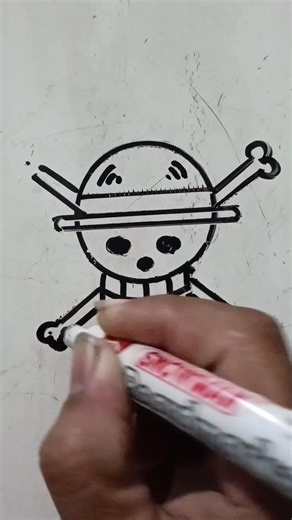 1.4K views · 8 comments | Tutorial menggambar Logo one piece #logoonepiece | Puji Prawiro | Facebook