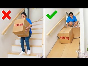🚚 HOW TO MOVE FAST & STRESS-FREE 🏠 Genius organising hacks