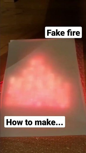 How to make fake fire by matrix LED