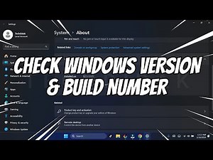How to Check Windows Build Number & Version in Windows 11