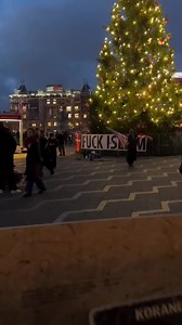 In Denmark, Muslims set up a gazebo with four loudspeakers 20 meters from the Christmas tree, and Danish patriots sent them a clear message. | British Unity