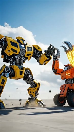 Roller Bot vs Loader Bot ⚙️ Power Clash