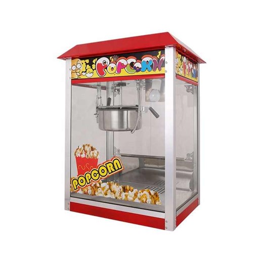 Automatic Commercial Use Caramel Popcorn Making Machine Multi-Function Home Cinema Popcorn Machine 220V for Bakeries Motor Core