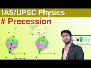 Precession, IAS/UPSC Physics Lecture-11.4