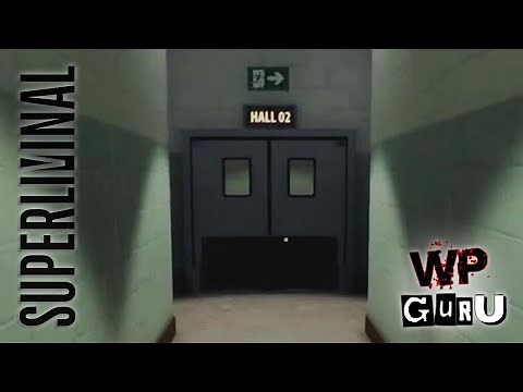 The left/right Hallway Puzzle in SUPERLIMINAL