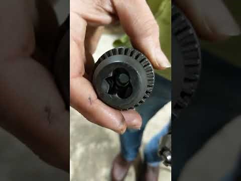 Jacobs Chuck Stuck 33 Taper Clausing Drill Press