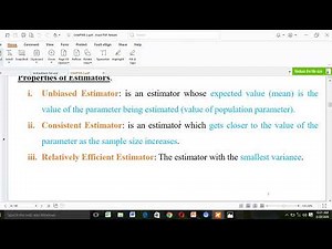 Statistics for Management II / Business statistics Chapter Two, part I Estimation