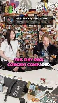 Tiny Desk vs. Original Songs: Billie Eilish 🎙️ #llusionmusic #npr