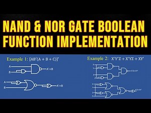 Design using NAND, NOR and 2 input NAND gates only - Digital Logic Design I