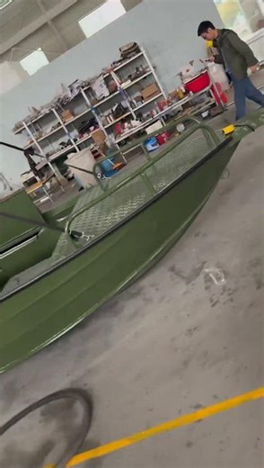 A 4.5-meter assault fishing boat produced by a Chinese manufacturer