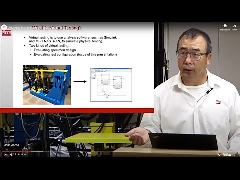 Advanced Methods & Techniques: Virtual Testing 1