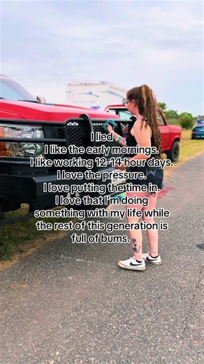 Keep grinding💪🏼 #femaledriven #duramax #ranchhand #fyp | duramax