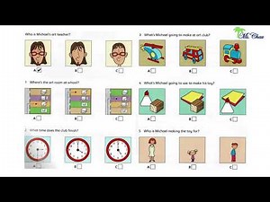 Practice Tests A2 Flyers Listening Test 1 Part 4