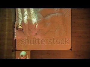 Time-Lapse Woman Sleeping in Bed in the Morning