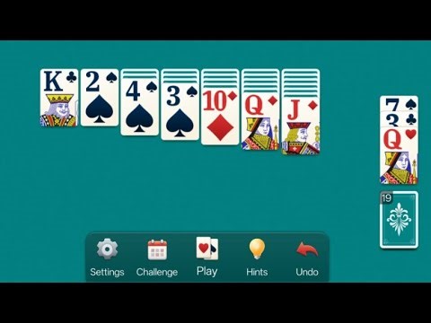 SOLITAIRE GAMEPLAY WALKTHROUGH