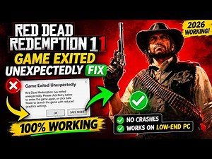 RDR1 Game Exited Unexpectedly Fix (2026 100% Working Fix)