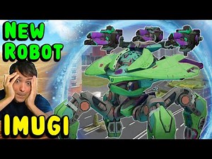 New Robot IMUGI: Teleports & Chaos! War Robots Test Server Gameplay WR