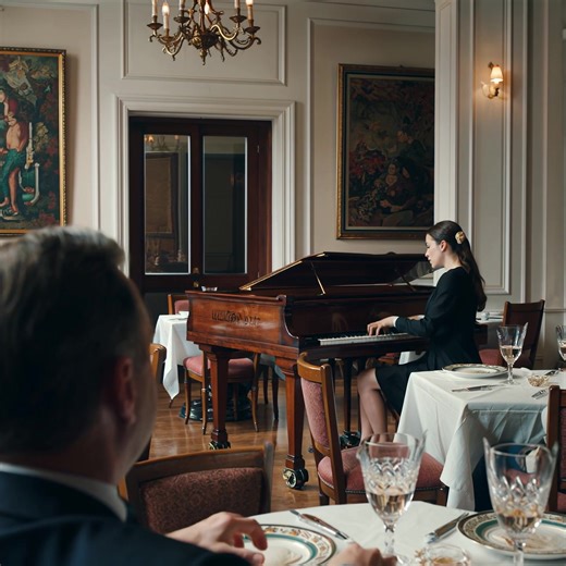 2.2K views | Rich Man Forces Waitress to Play Piano to Mock Her, But...