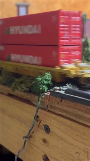 Southern Pacific Railway Carries an Intermodal HO Scale #train #railtrack #southernpacific #hoscale