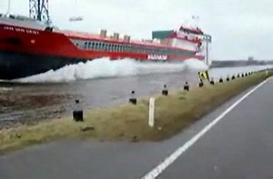 How ships are launched.