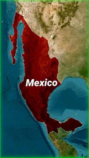 Mapnosis on Instagram: "Mexico’s geography explained in 60 seconds 🌎 From the arid deserts of northern Mexico to lush jungles in the south, this country is shaped by dramatic landscapes and powerful coastlines. Mexico is bordered by the United States, Guatemala, and Belize, and touched by two oceans — the Pacific Ocean to the west and the Gulf of Mexico & Caribbean Sea to the east. Volcanoes, mountain ranges like the Sierra Madre, tropical rainforests, and long coastlines make Mexico one of the