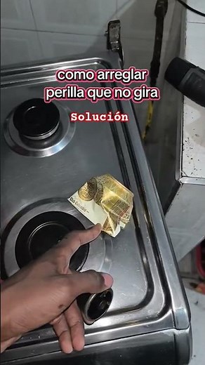 como arreglar perilla que no gira #estufanoprende #perilla estufa