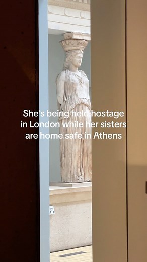 Architecture & Design on Instagram: "The Caryatid is a marble-sculpted female figure that originally belonged to the Erechtheion, an ancient Greek temple on the Acropolis of Athens, #Greece. This specific Caryatid is one of six female figures supporting the architrave on the south porch of the Erechtheion. In 1816, the #BritishMuseum acquired the artifact, and it was subsequently displayed to the public in 1817. However, in 1938, the British Caryatid, part of the Parthenon sculptures, suffered d