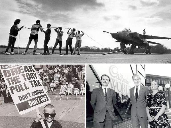 West Midlands retro: 24 pictures to take you back to 1990 across the region featuring protests, WW2 bombs and a rock band in trouble with the law