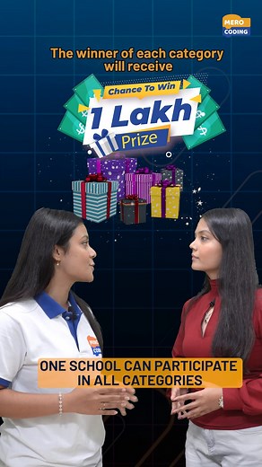Rs. 3,00,000 cash prize जित्ने होइन त? 27 leading schools in Kathmandu Valley have already secured their place. Don't let your school miss out on Nepal's most prestigious student tech competition! 𝐂𝐨𝐝𝐢𝐧𝐠 𝐊𝐢𝐜𝐤𝐬𝐭𝐚𝐫𝐭 𝐂𝐨𝐦𝐩𝐞𝐭𝐢𝐭𝐢𝐨𝐧 𝟑.𝟎 🔥 𝐖𝐡𝐲 𝐒𝐜𝐡𝐨𝐨𝐥𝐬 𝐀𝐫𝐞 𝐑𝐮𝐬𝐡𝐢𝐧𝐠 𝐭𝐨 𝐑𝐞𝐠𝐢𝐬𝐭𝐞𝐫: 💰 𝐑𝐬. 𝟏,𝟎𝟎,𝟎𝟎𝟎 𝐂𝐚𝐬𝐡 𝐏𝐫𝐢𝐳𝐞 per category 🏆 𝐍𝐚𝐭𝐢𝐨𝐧𝐚𝐥 𝐑𝐞𝐜𝐨𝐠𝐧𝐢𝐭𝐢𝐨𝐧 among Nepal's top 50 schools 👨‍🏫 𝟏𝟎 𝐇𝐨𝐮𝐫𝐬 𝐄𝐱𝐩𝐞𝐫𝐭 𝐓𝐫𝐚𝐢