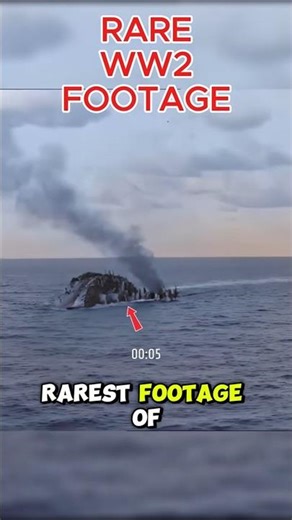 COLORIZED 1941: RARE HMS Barham Explosion | Historical Footage