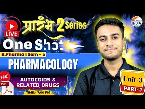 Autocoids And Related Drugs | Pharmacology II | Part - 1 | Unit - 3 | Sem - 5 | B.Pharm
