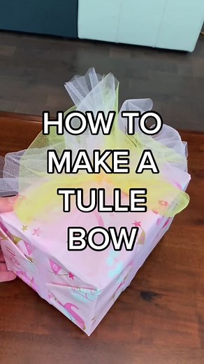 Tulle Bow Tutorial for DIY Projects