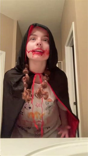 I may have used it completely wrong on one side, but it works!! :D #shorts #makeup #cosplay #fyp