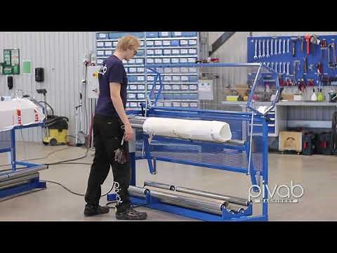 CFE Butt Roll Unwinder - Recycle paper cores