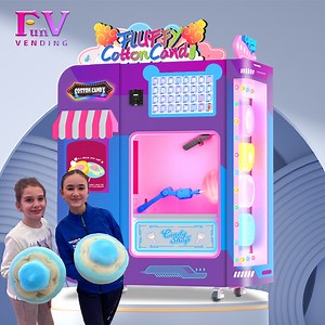 [Hot Item] New Design Intelligent Commercial Fairy Floss Machine Automatic Cotton Candy Machine