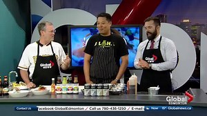 3.7K views | Ono Poke Chef Lawrence Hui joined the Global Kitchen to talk about their upcoming Prairie luau to celebrate their first anniversary of serving up raw, marinated fish Hawaiian salad dishes in Edmonton. (Segment 3/3) | Global Edmonton | Facebook