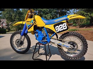 1986 Suzuki RM125 Restoration Complete