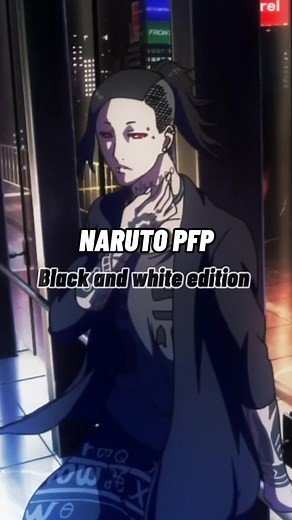 Naruto Pfp Black and White edition #animeedit #pfp #Animepfp #Narutoedition
