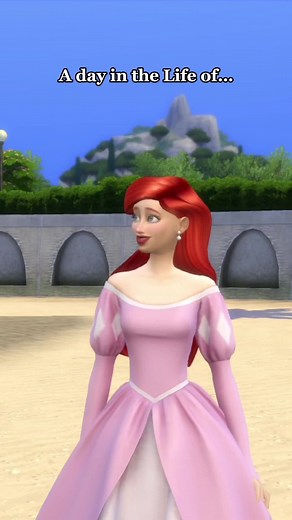 A Day in the Life of Ariel in The Sims 4 - Mermaid Adventures