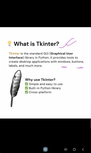 WHAT is TKinter?why use TKinter #python #coding #programming #techcareer