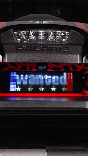 ✨ Meet the SlingGrille — the LED Matrix Animation Grille for the Polaris Slingshot! #shorts
